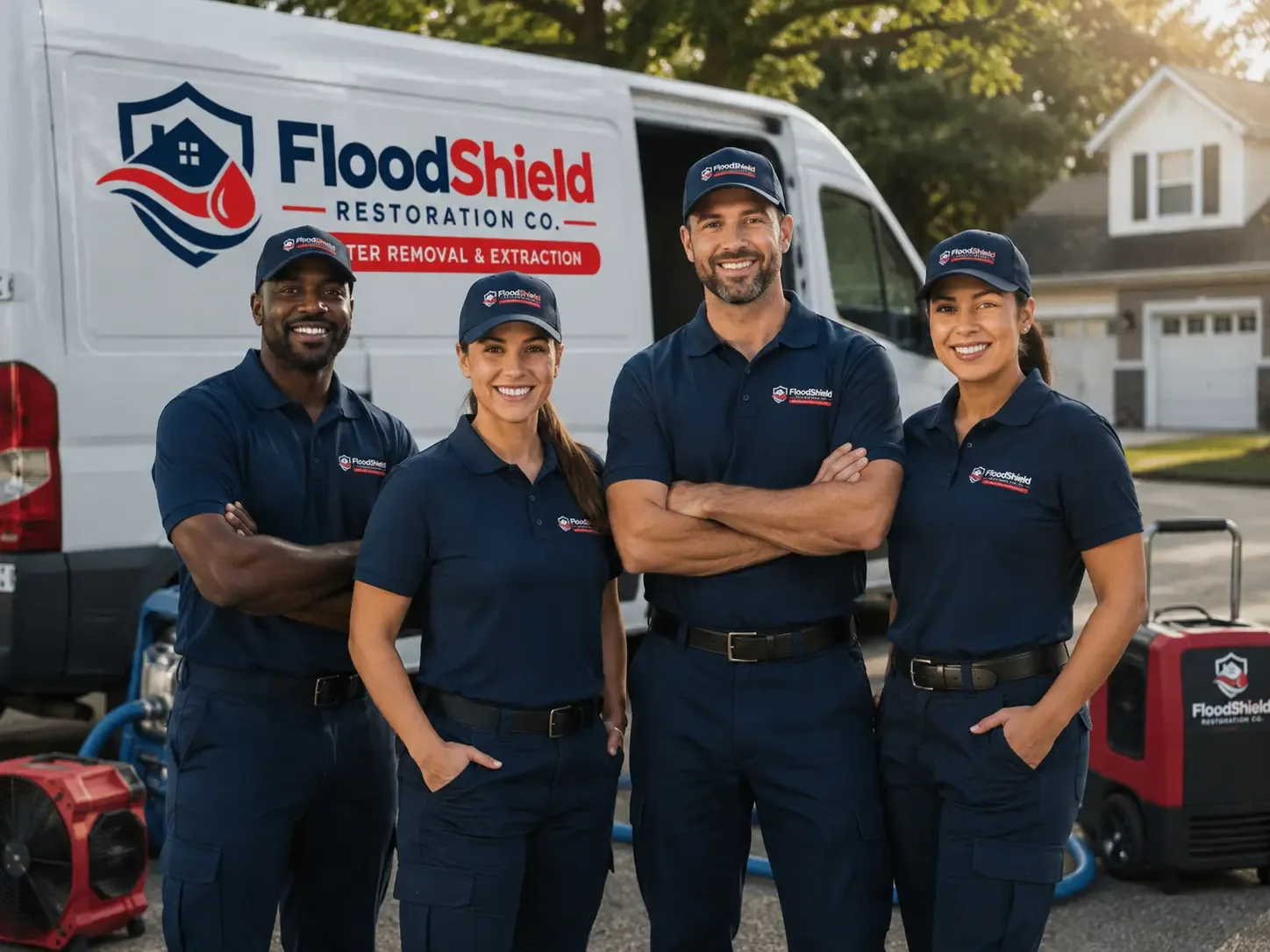 Flood Damage Restoration company in Bluffton, AR